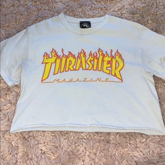 Thrasher Crop Top - Picture 1 of 2